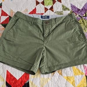 3/$18 Old Navy Sage Green Khaki Shorts